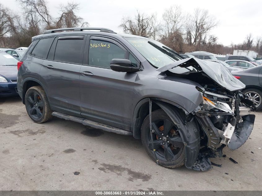 5FNYF8H07KB014874 HONDA PASSPORT ELITE 2019