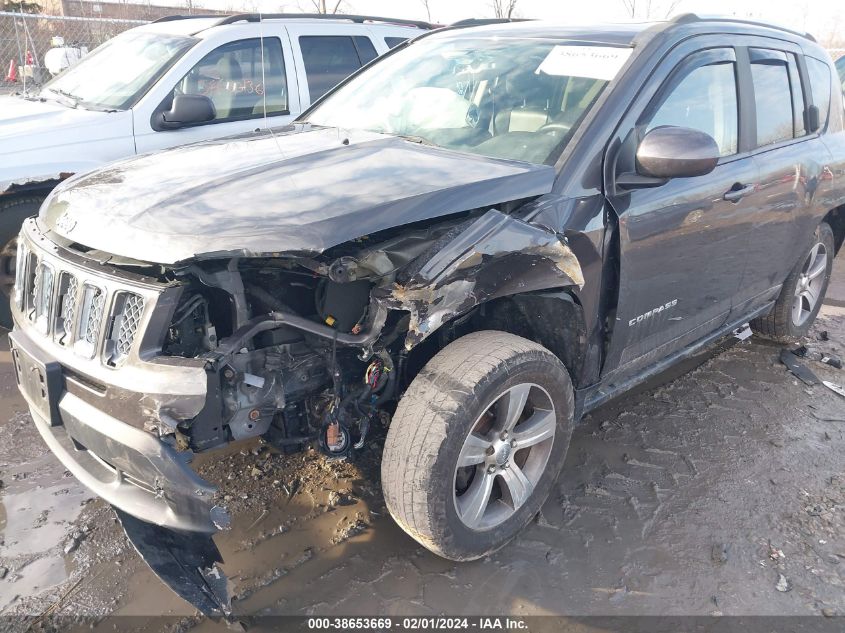 2017 JEEP COMPASS LATITUDE - 1C4NJDEB6HD192727