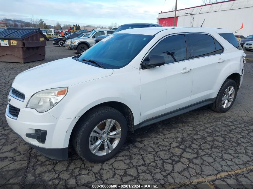2014 CHEVROLET EQUINOX LS - 1GNALAEK8EZ108713