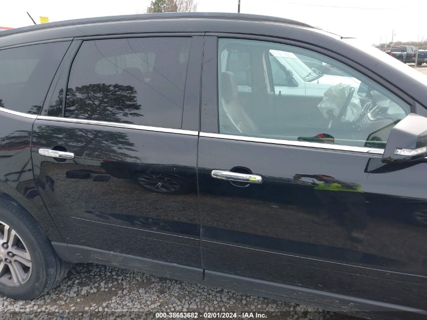 2016 CHEVROLET TRAVERSE LT - 1GNKRHKDXGJ281975