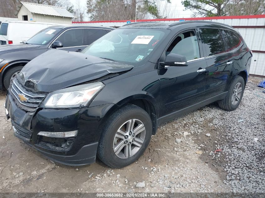 2016 CHEVROLET TRAVERSE LT - 1GNKRHKDXGJ281975