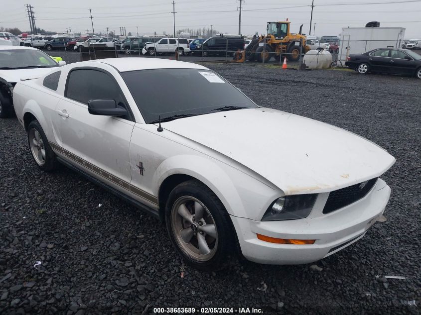Lot #2524271584 2007 FORD MUSTANG V6 DELUXE/V6 PREMIUM salvage car