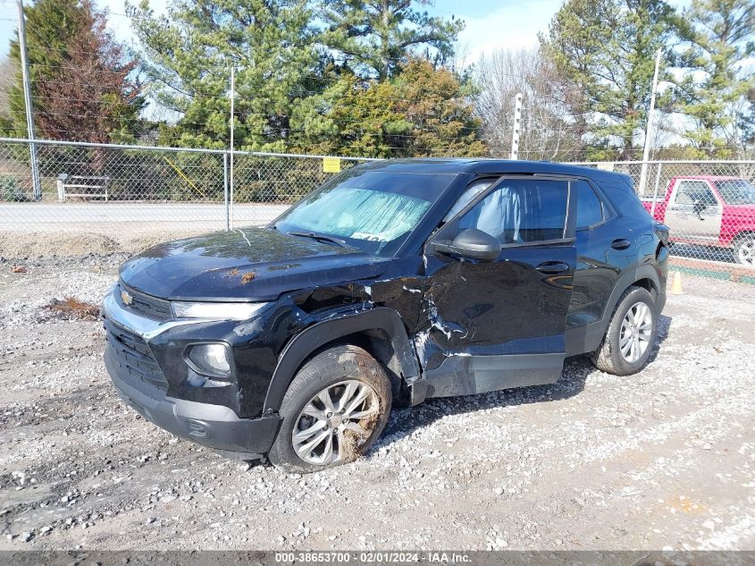 2021 CHEVROLET TRAILBLAZER LS - KL79MMS28MB020960