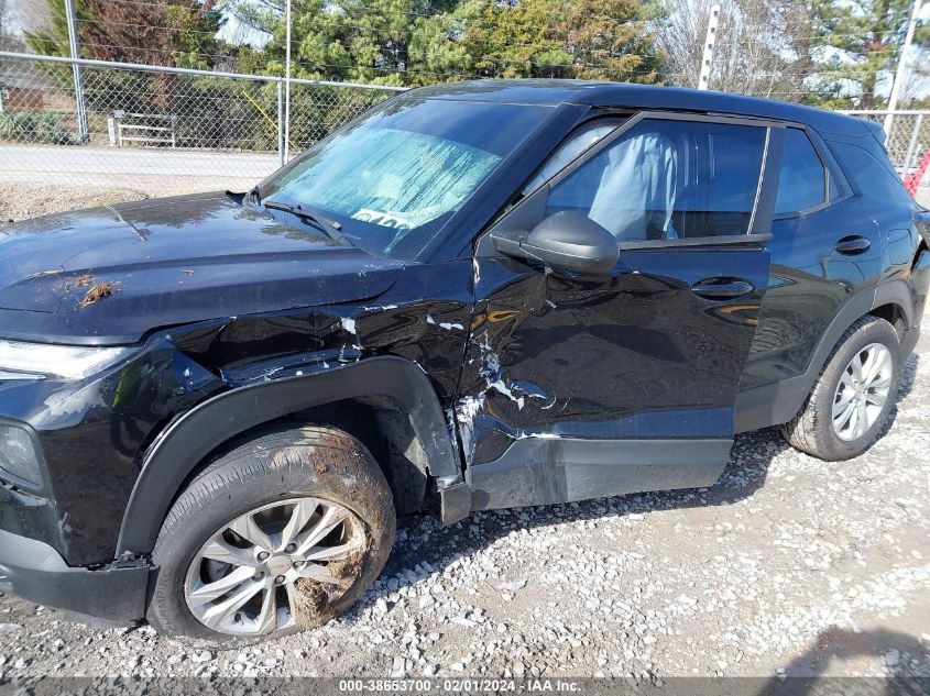 2021 CHEVROLET TRAILBLAZER LS - KL79MMS28MB020960