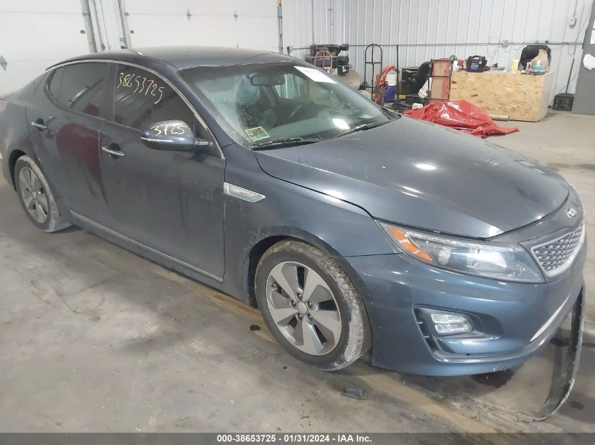 2015 KIA OPTIMA HYBRID HYBRID - KNAGN4AD8F5089978