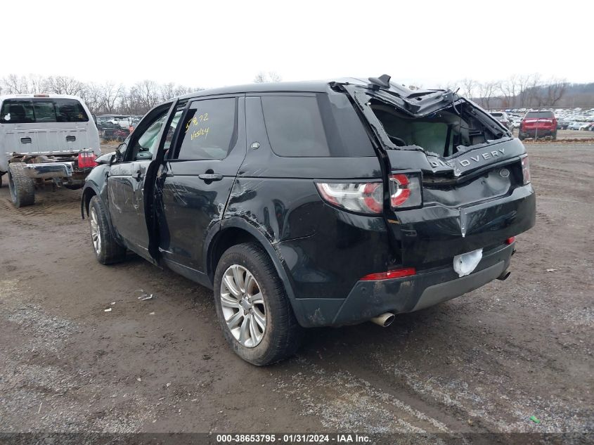 2016 LAND ROVER DISCOVERY SPORT SE - SALCP2BG4GH563250