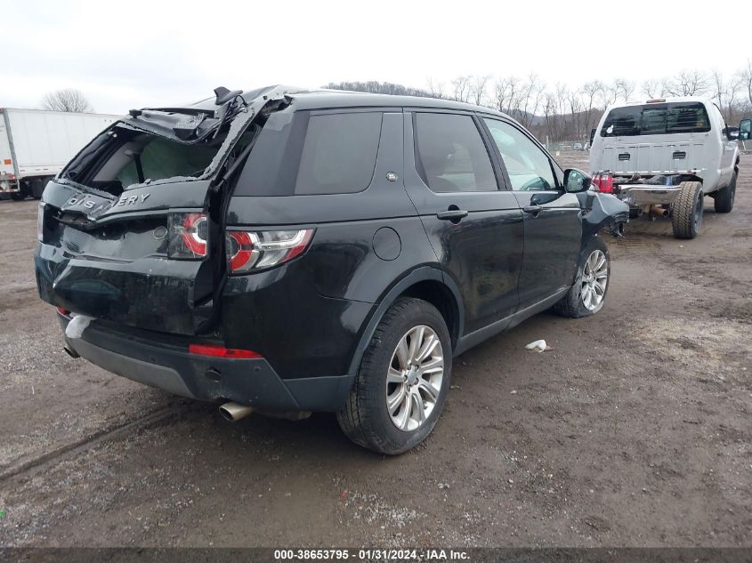 2016 LAND ROVER DISCOVERY SPORT SE - SALCP2BG4GH563250