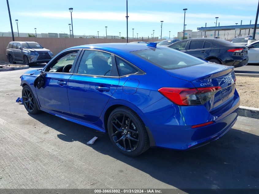 2023 HONDA CIVIC SPORT - 2HGFE2F50PH557153
