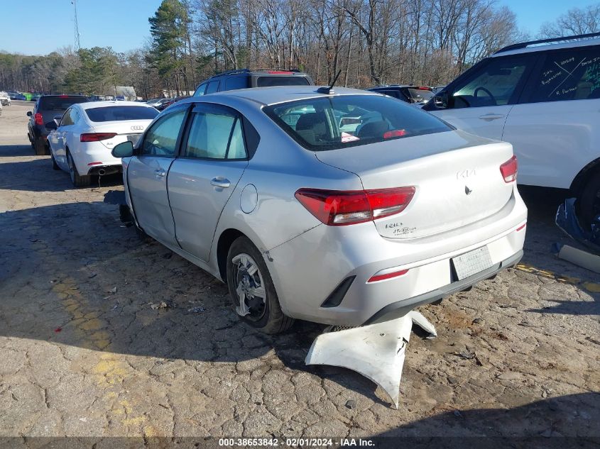 2023 KIA RIO LX/S - 3KPA24AD0PE561081