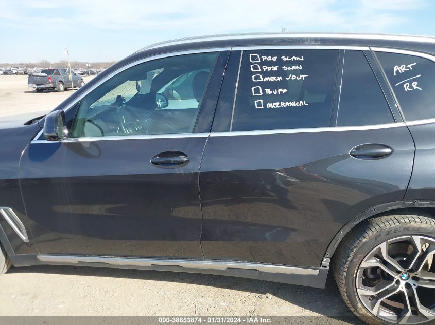 2022 BMW X5 SDRIVE40I - 5UXCR4C01N9K67851
