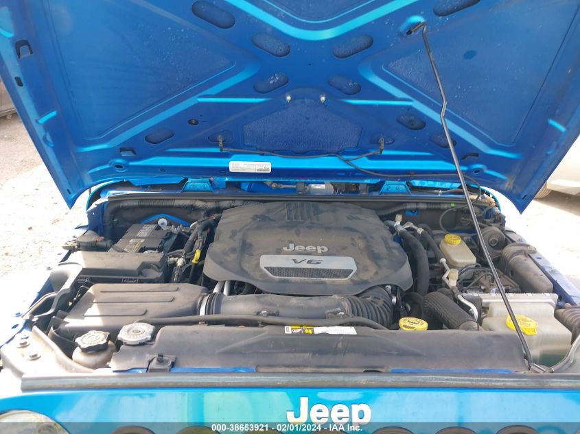 2015 JEEP WRANGLER UNLIMITED SPORT - 1C4BJWDG7FL765293