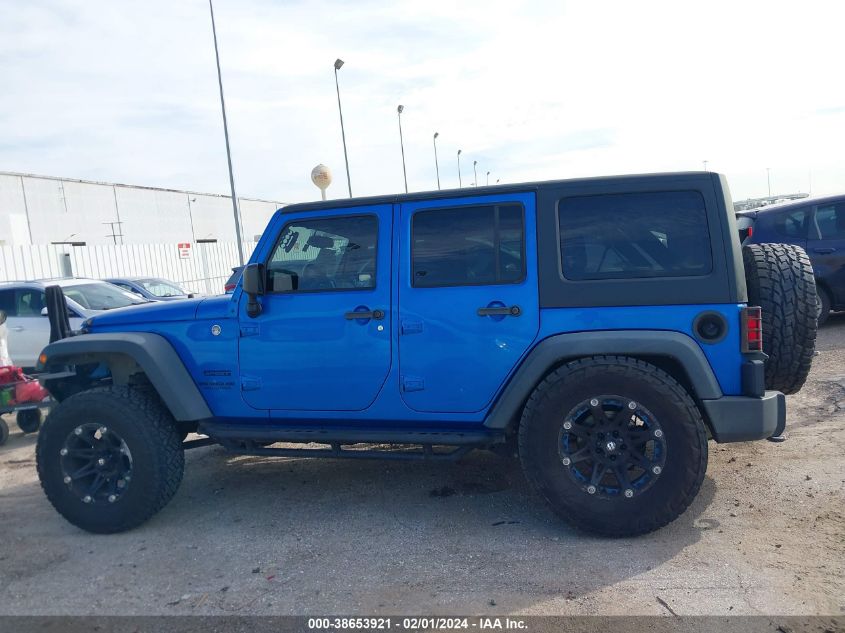 2015 JEEP WRANGLER UNLIMITED SPORT - 1C4BJWDG7FL765293