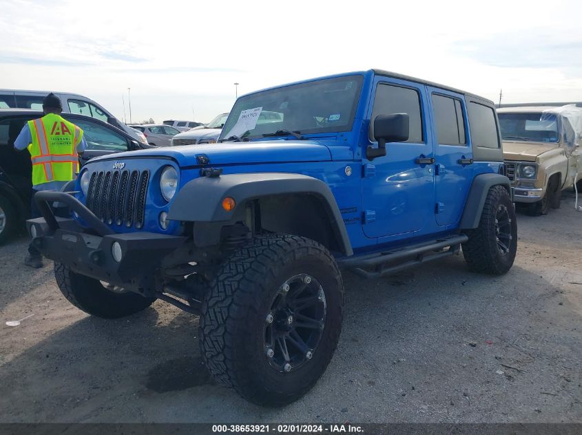 2015 JEEP WRANGLER UNLIMITED SPORT - 1C4BJWDG7FL765293