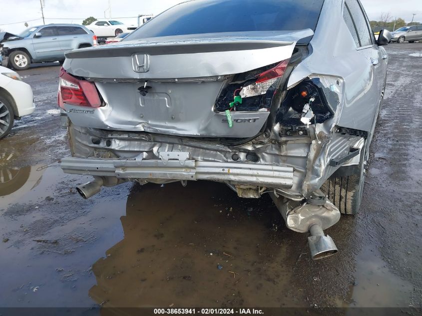2016 HONDA ACCORD SPORT - 1HGCR2F52GA218531