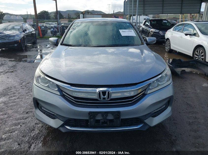 2016 HONDA ACCORD SPORT - 1HGCR2F52GA218531