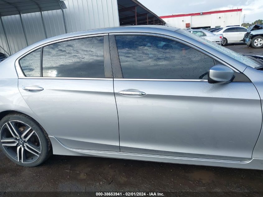 2016 HONDA ACCORD SPORT - 1HGCR2F52GA218531