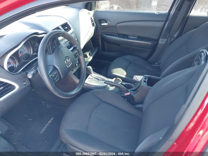 2013 DODGE AVENGER SE - 1C3CDZAB6DN631631