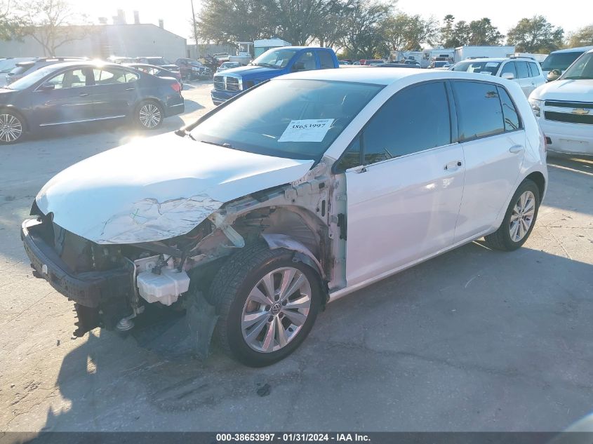 2015 VOLKSWAGEN GOLF TDI - 3VW2A7AU9FM082135