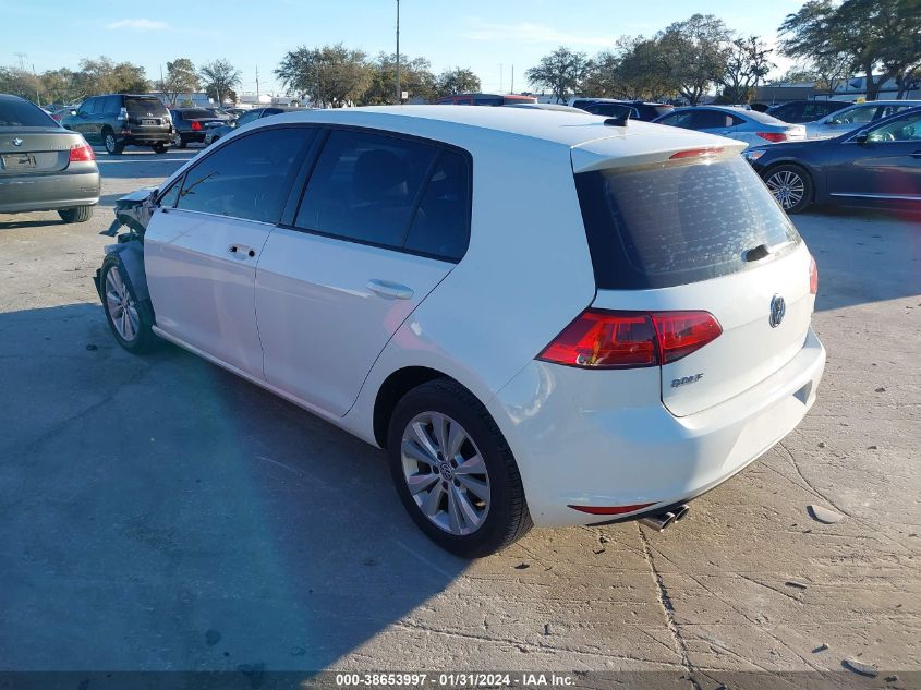 2015 VOLKSWAGEN GOLF TDI - 3VW2A7AU9FM082135