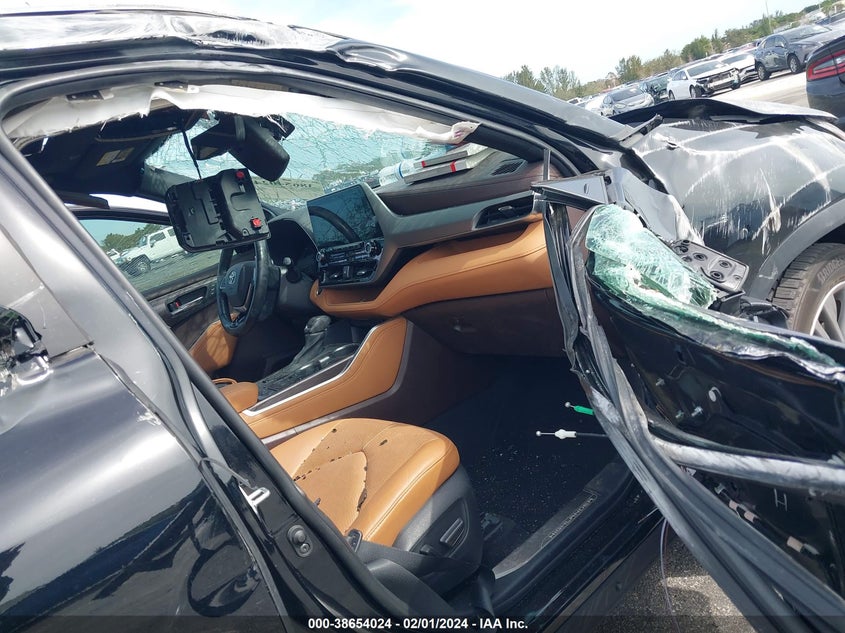 VIN 5TDFZRAH6MS036030 2021 TOYOTA HIGHLANDER PLATINUM