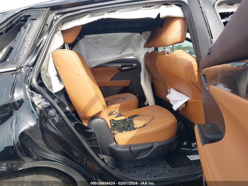 VIN 5TDFZRAH6MS036030 2021 TOYOTA HIGHLANDER PLATINUM