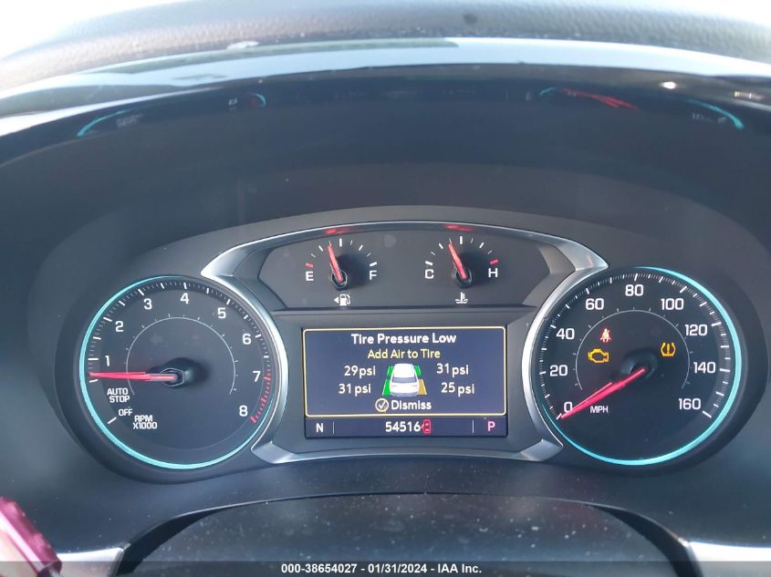 2020 CHEVROLET TRAVERSE FWD LT CLOTH - 1GNERGKW0LJ101485