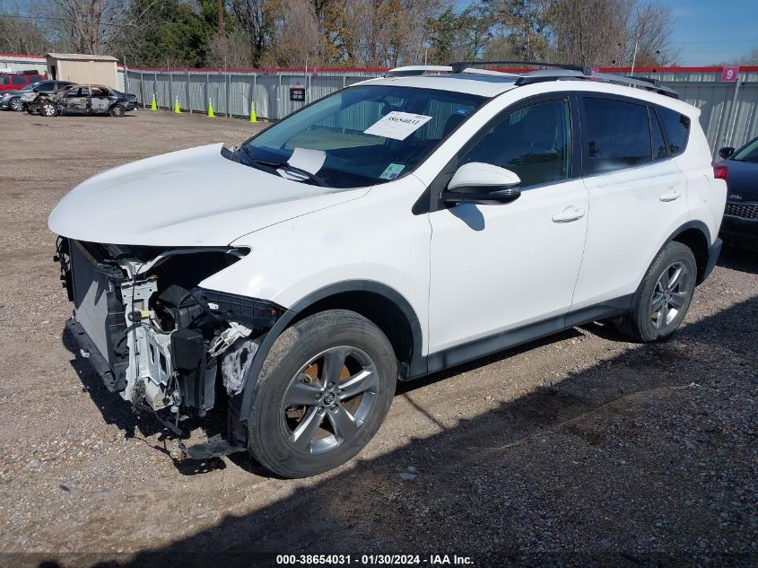 2015 TOYOTA RAV4 XLE - 2T3WFREV6FW177769