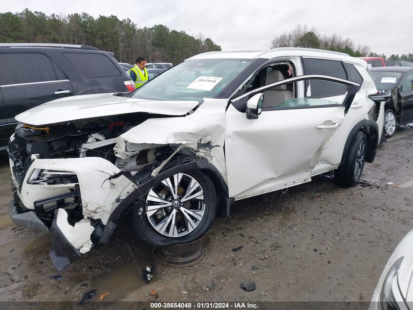 VIN 5N1AT3BA2MC771501 2021 NISSAN ROGUE SV FWD