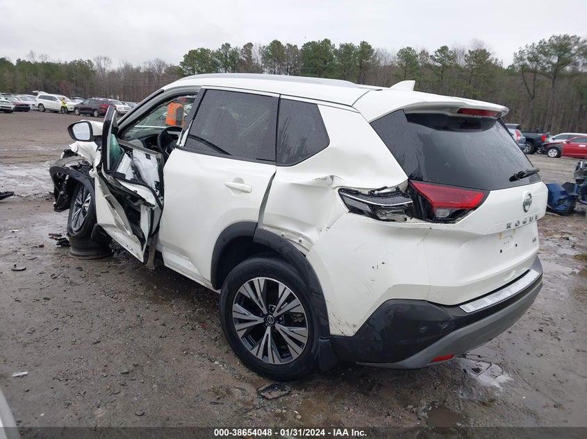 VIN 5N1AT3BA2MC771501 2021 NISSAN ROGUE SV FWD