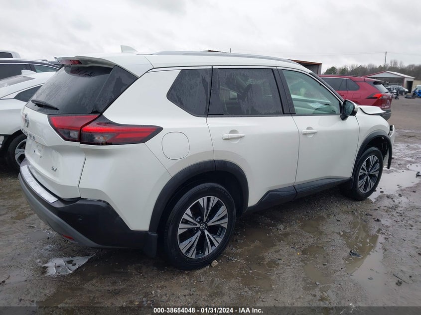 VIN 5N1AT3BA2MC771501 2021 NISSAN ROGUE SV FWD