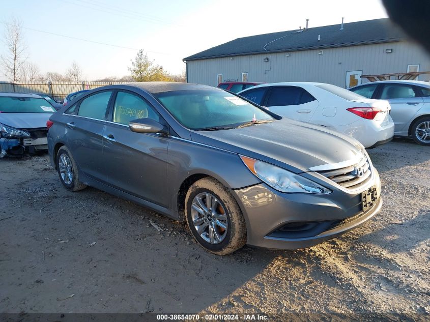 2014 HYUNDAI SONATA GLS - 5NPEB4AC1EH929785