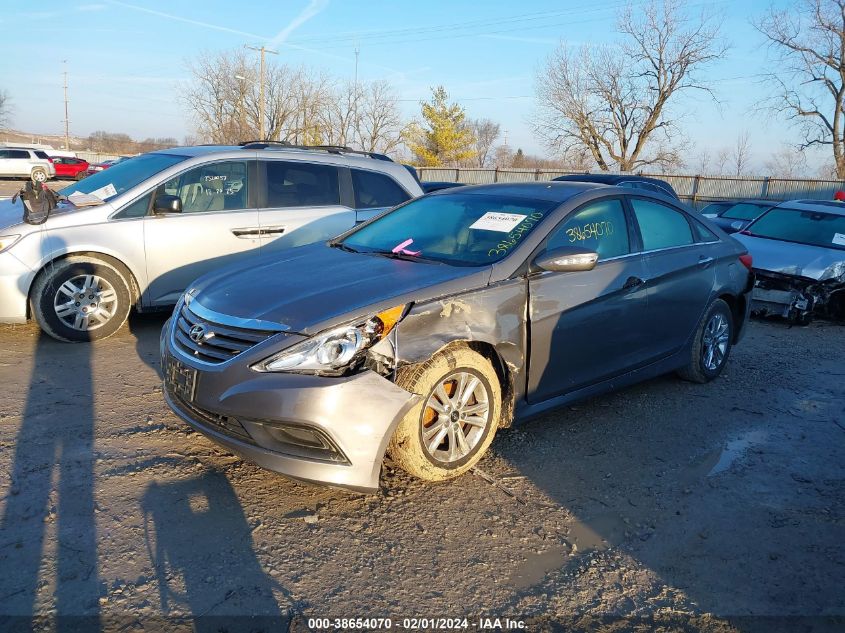 2014 HYUNDAI SONATA GLS - 5NPEB4AC1EH929785