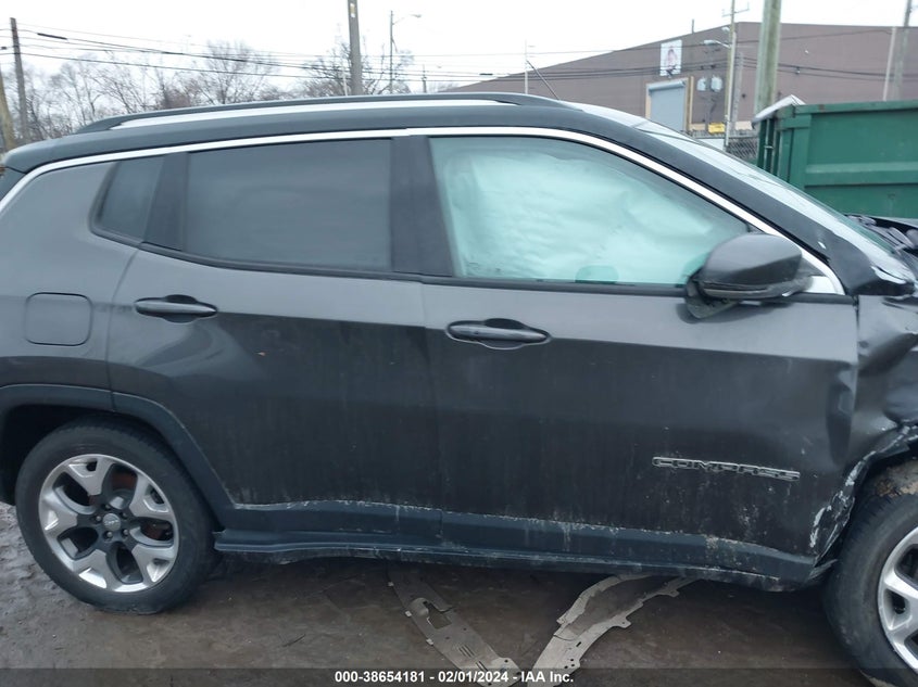 VIN 3C4NJDCB9JT398160 2018 JEEP COMPASS LIMITED