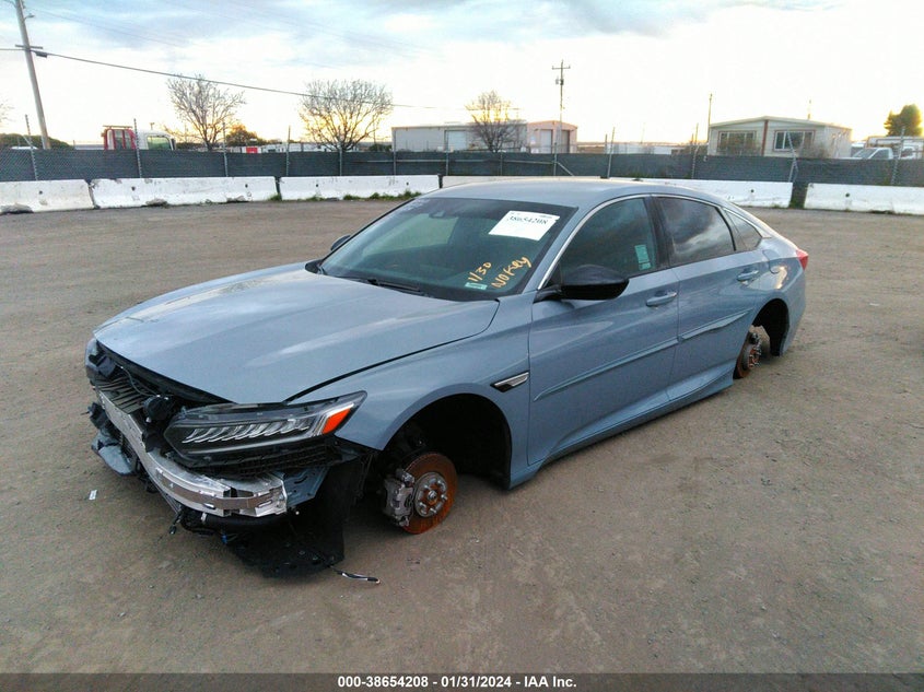 VIN 1HGCV1F32MA006809 2021 HONDA ACCORD SPORT