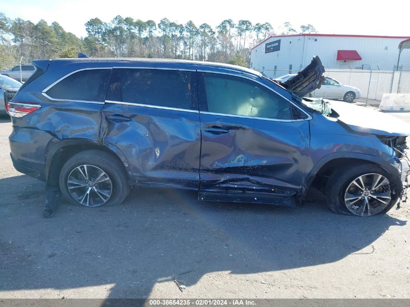 2019 TOYOTA HIGHLANDER LE/LE PLUS - 5TDZZRFH9KS362178