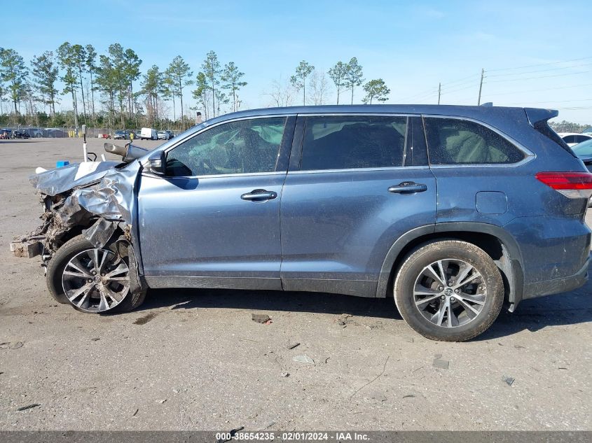 2019 TOYOTA HIGHLANDER LE/LE PLUS - 5TDZZRFH9KS362178