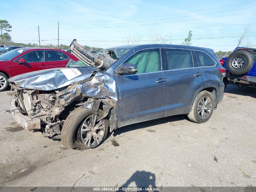 2019 TOYOTA HIGHLANDER LE/LE PLUS - 5TDZZRFH9KS362178