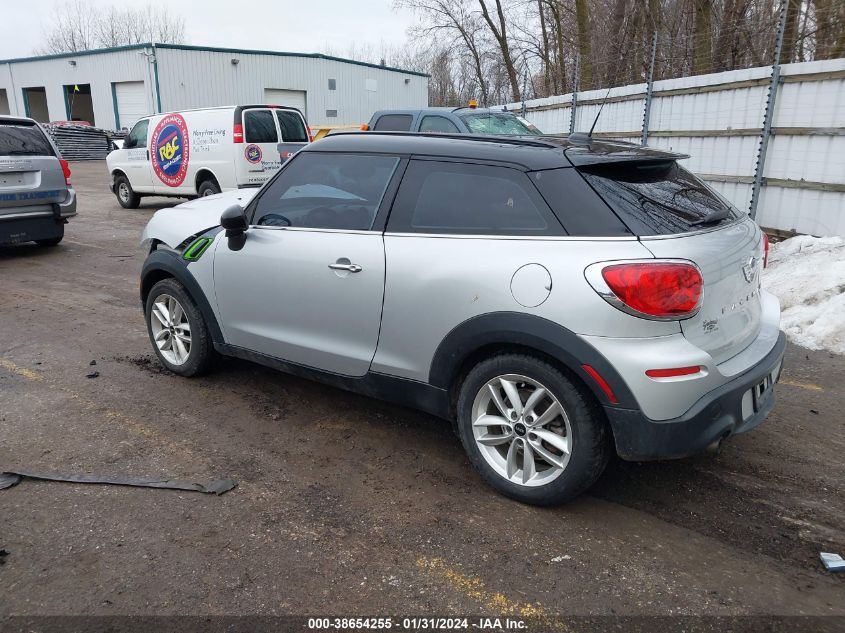 2014 MINI PACEMAN COOPER S WMWSS5C5XEWN49617