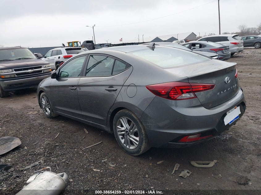 VIN 5NPD84LF7LH539322 2020 HYUNDAI ELANTRA SEL/VALUE/LIMITED