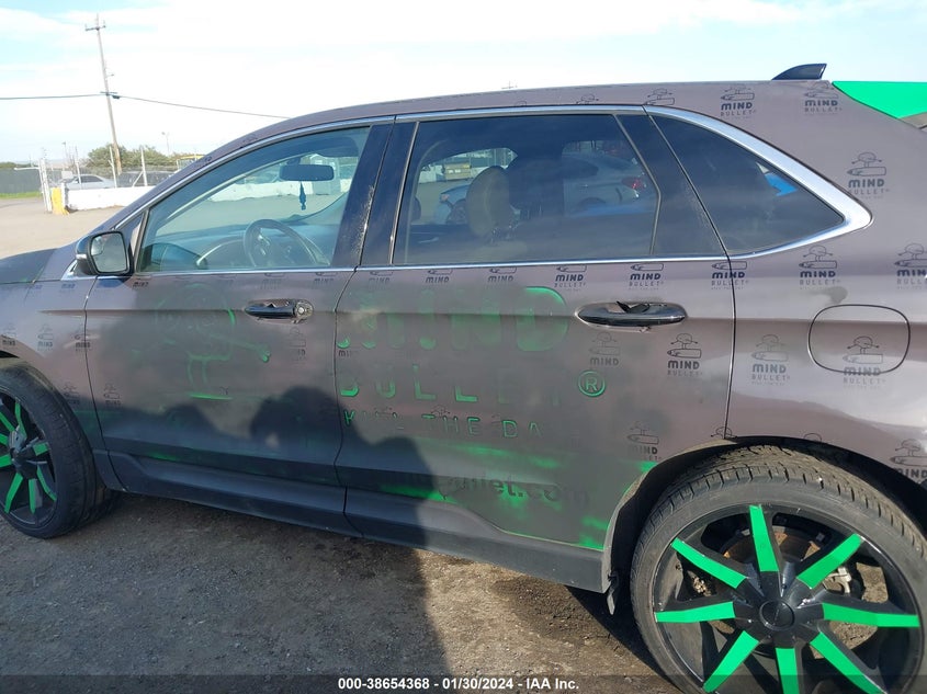 VIN 2FMPK4J9XHBB59188 2017 FORD EDGE SEL