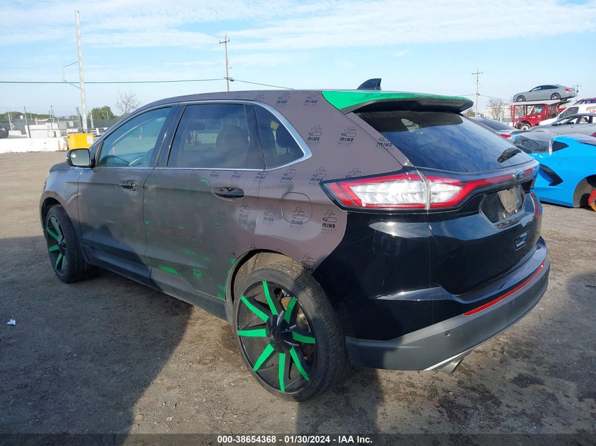 VIN 2FMPK4J9XHBB59188 2017 FORD EDGE SEL