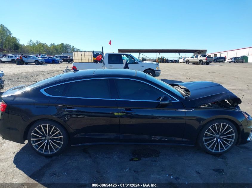 2020 AUDI A5 SPORTBACK PREMIUM PLUS 45 TFSI QUATTRO S TRONIC - WAUCNCF58LA005395