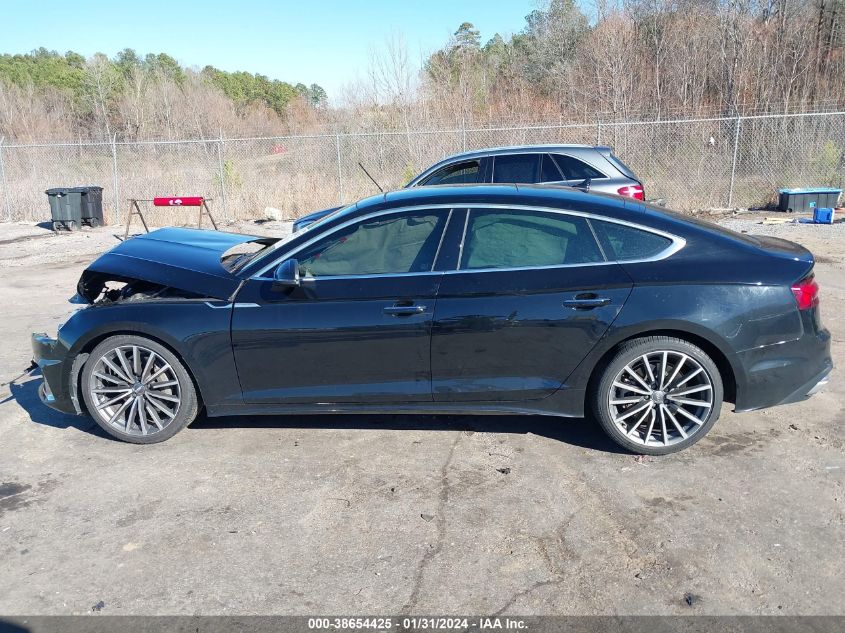 2020 AUDI A5 SPORTBACK PREMIUM PLUS 45 TFSI QUATTRO S TRONIC - WAUCNCF58LA005395