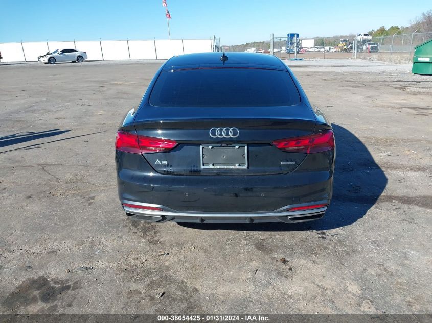 2020 AUDI A5 SPORTBACK PREMIUM PLUS 45 TFSI QUATTRO S TRONIC - WAUCNCF58LA005395