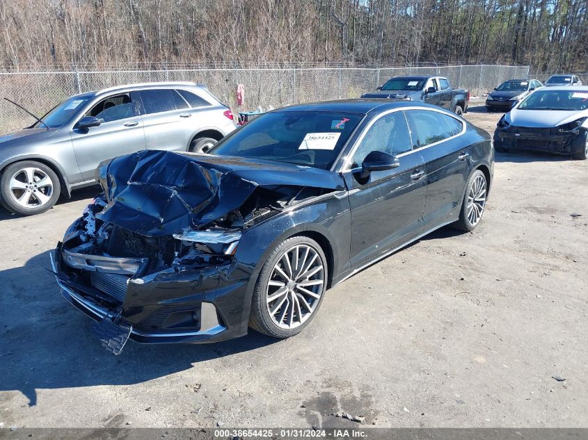 2020 AUDI A5 SPORTBACK PREMIUM PLUS 45 TFSI QUATTRO S TRONIC - WAUCNCF58LA005395