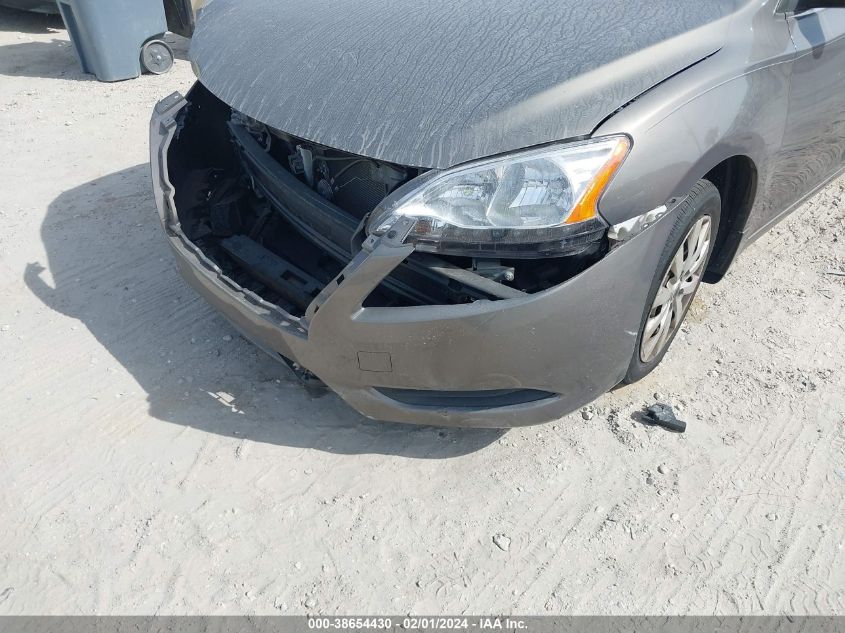 2015 NISSAN SENTRA S/SV/SR/SL - 3N1AB7AP3FY318943