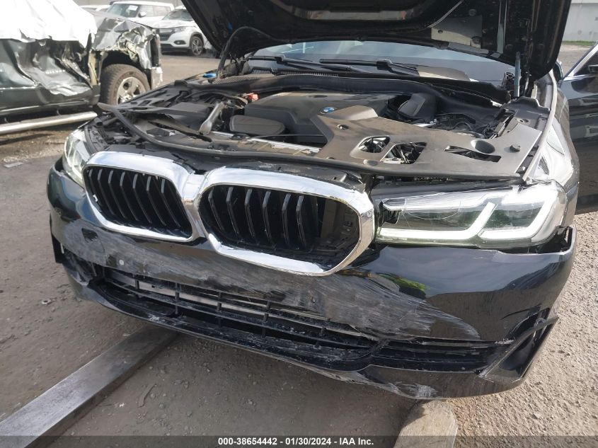 2021 BMW 530I WBA53BH06MWX13126
