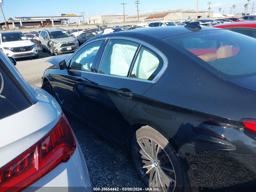 2021 BMW 530I WBA53BH06MWX13126