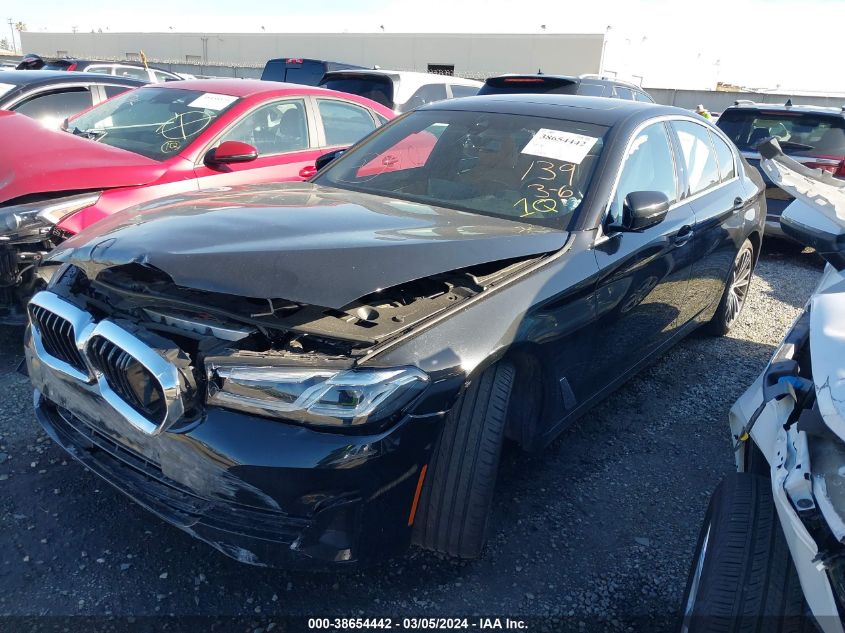 2021 BMW 530I WBA53BH06MWX13126