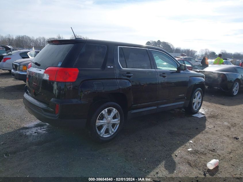 2017 GMC TERRAIN SLE-1 - 2GKALMEK6H6283895